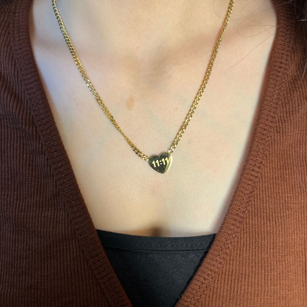 11:11 Necklace - 18K Gold Plated