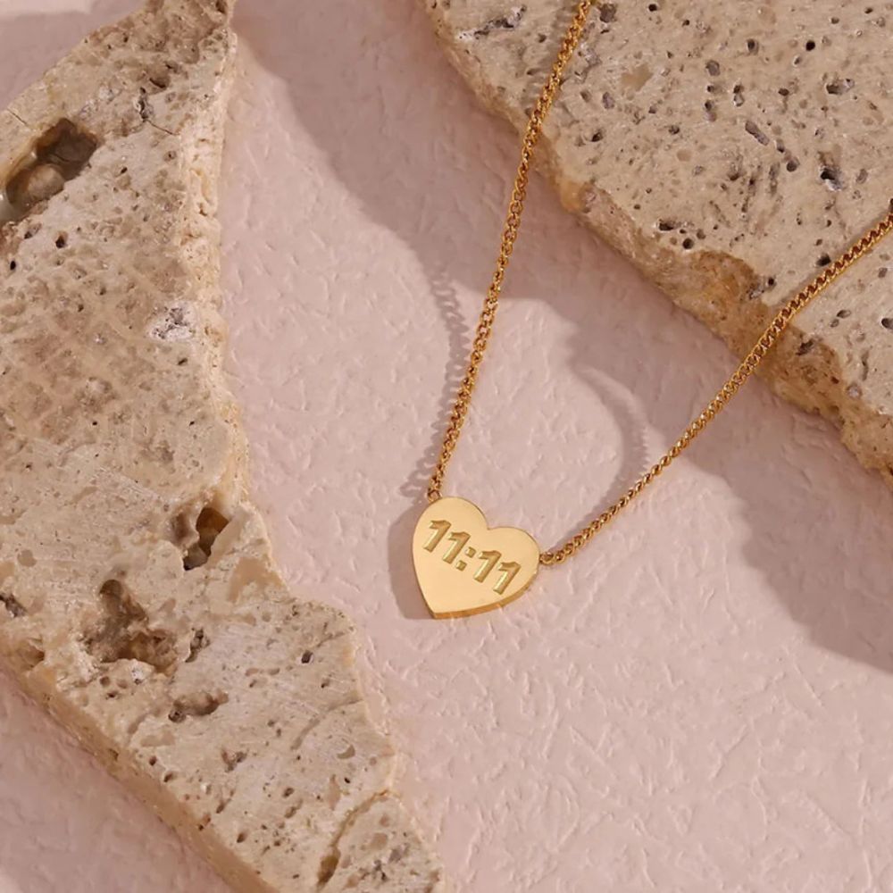 11:11 Necklace - 18K Gold Plated