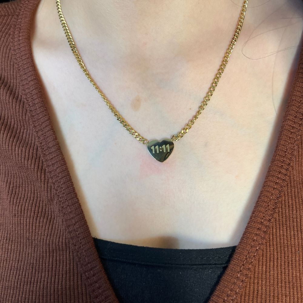 11:11 Necklace  - 18K Gold Plated