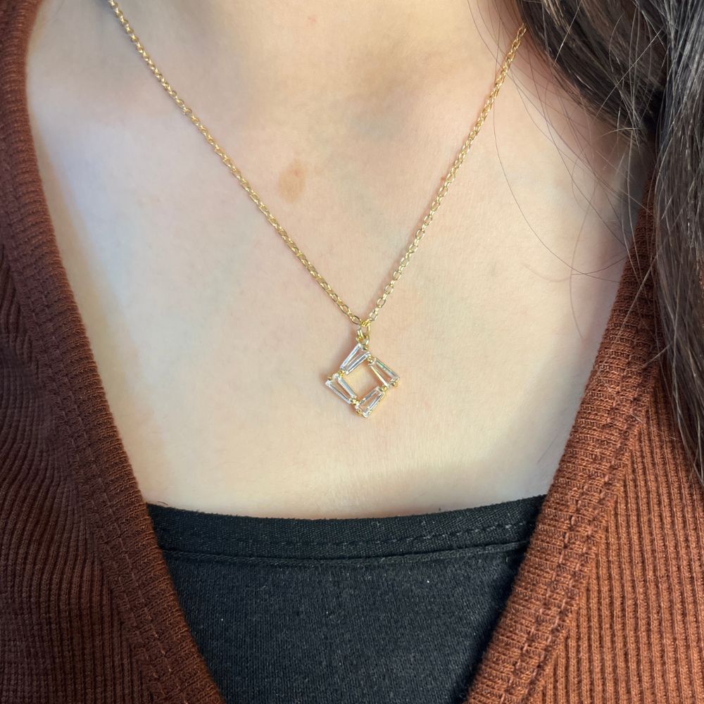 Luna Necklace  - 18K Gold Plated