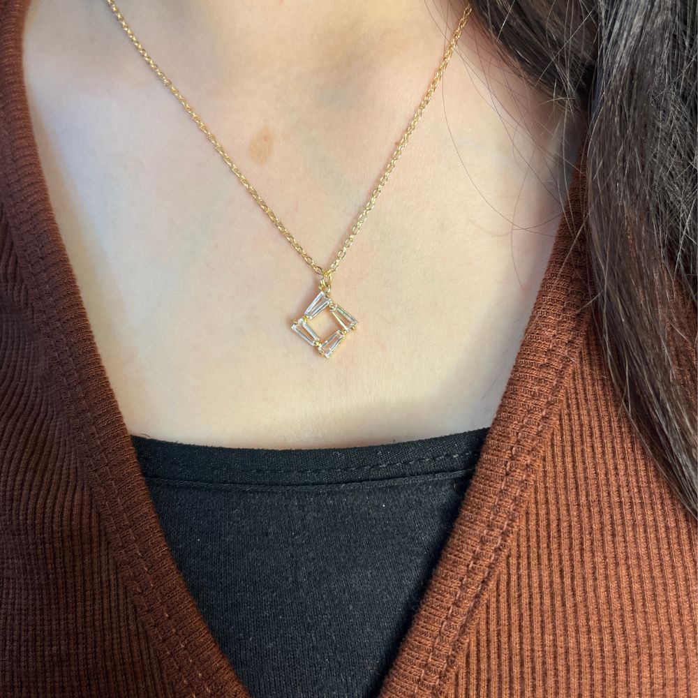 Luna Necklace  - 18K Gold Plated